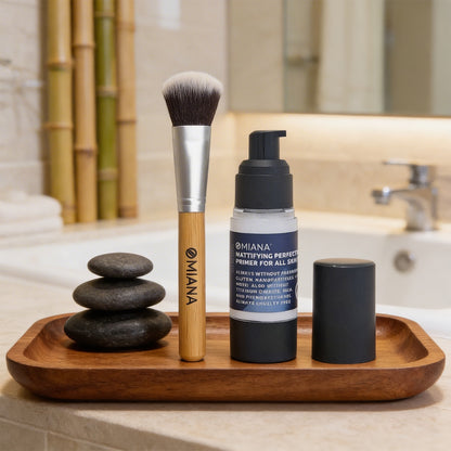 Prebase Matificante Perfeccionadora - Todo Tipo de Piel - ¡Sin Dióxido de Titanio, Sin Mica!