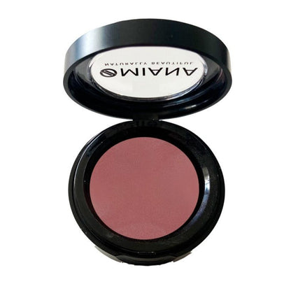Omiana Natural Cosmetics Blush Russet Pink Pure Mineral Blush or Lip Butter - Without Titanium Dioxide, Carmine, & More!